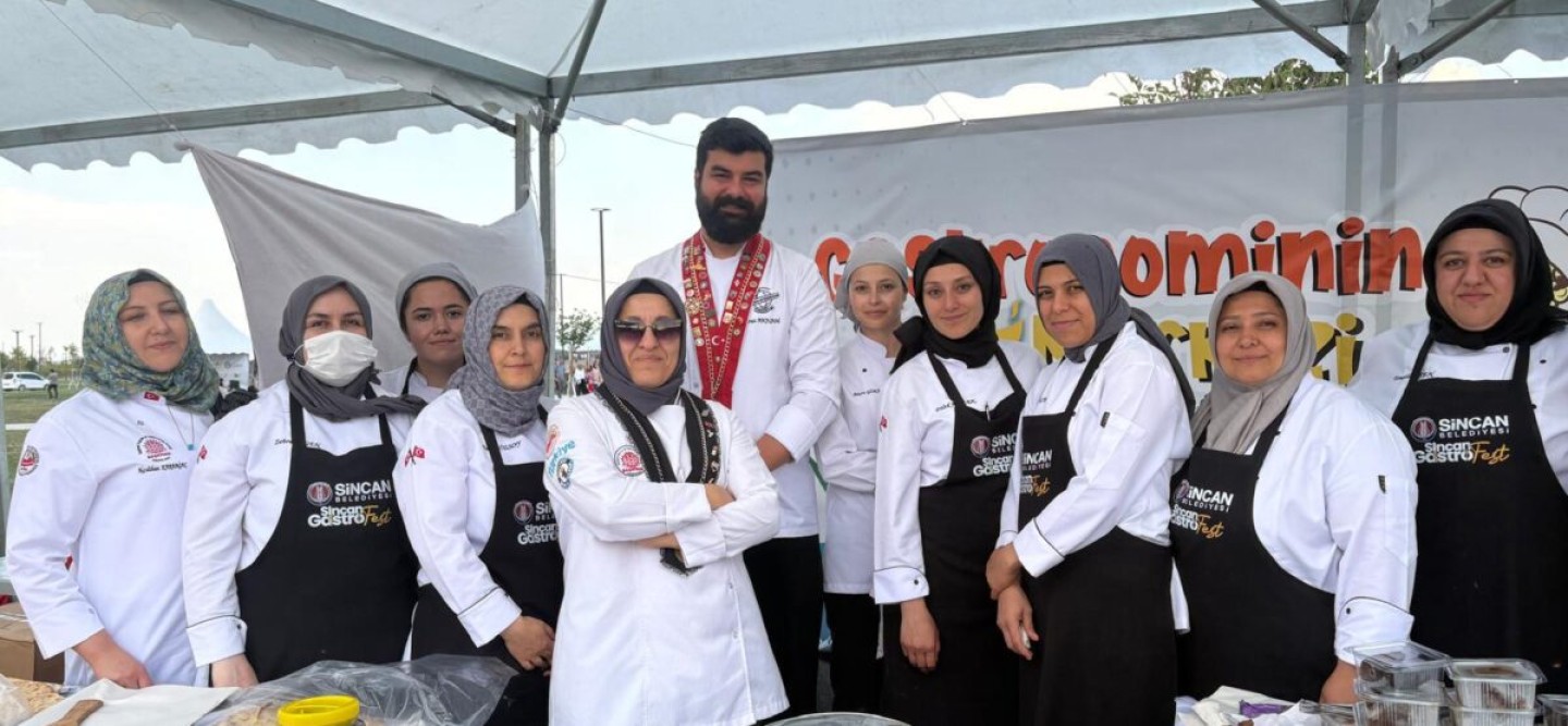 Sincan Gastro Fest’te Çubuk Rüzgarı Esti